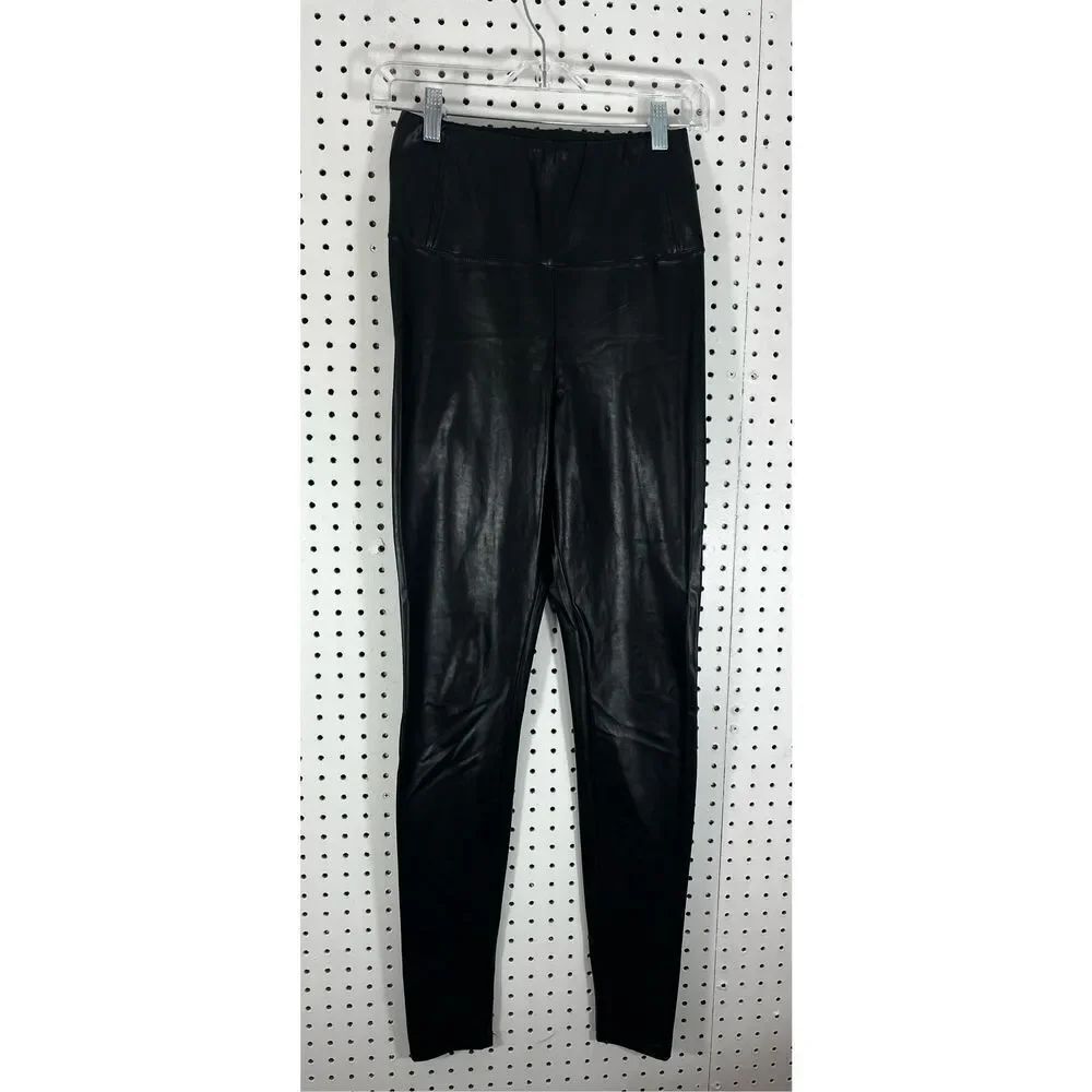 Wilfred faux leather pants